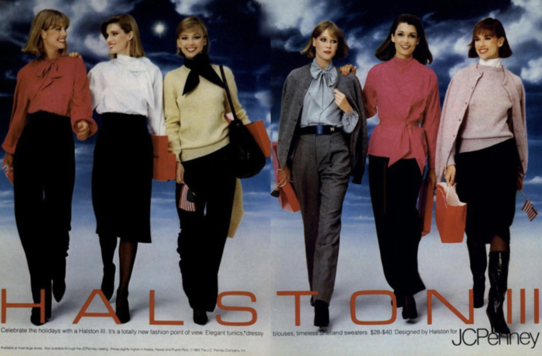 halston jcpenney ad campaign
